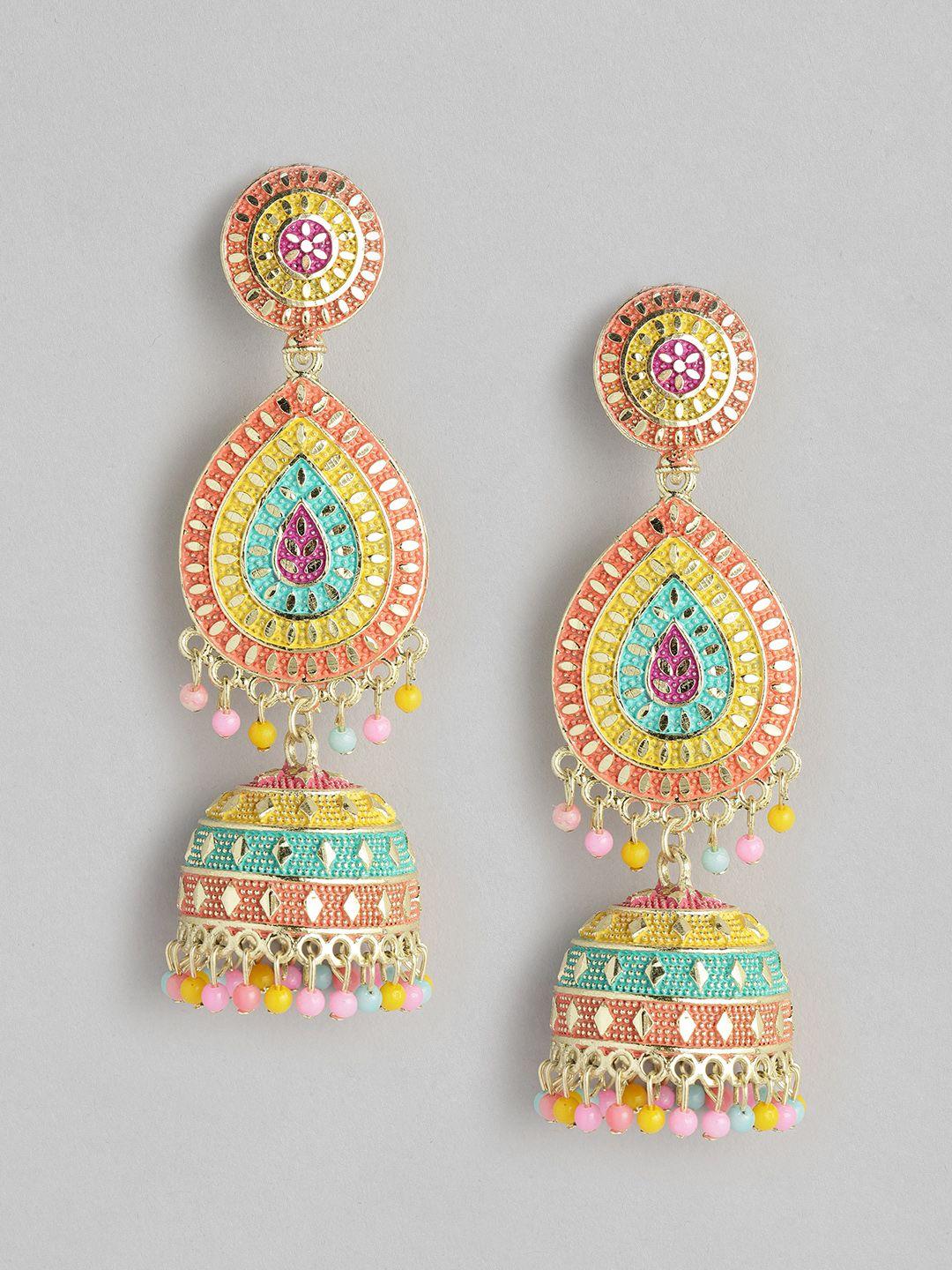 sangria dome-shaped jhumkas earrings
