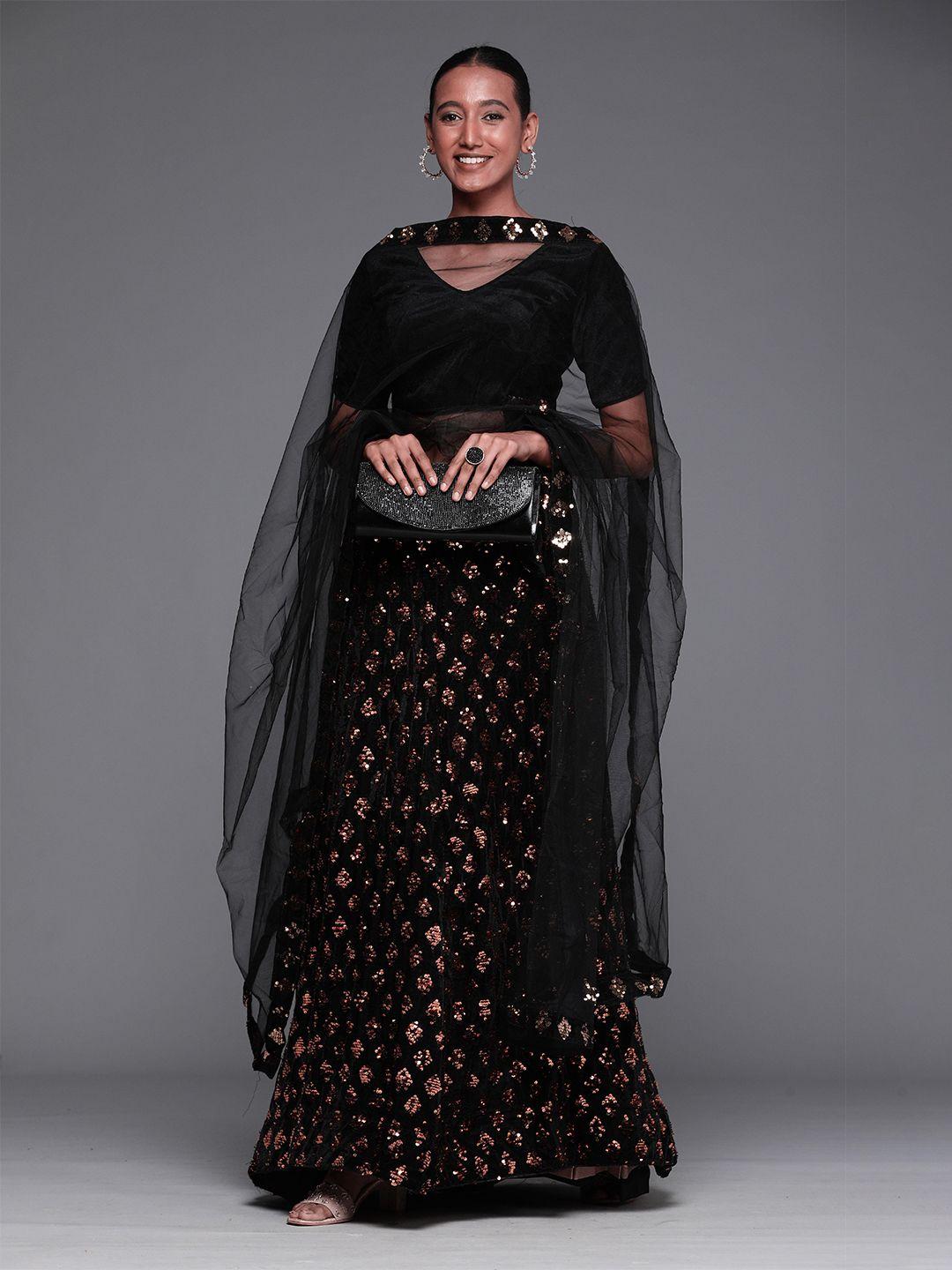 sangria embellished lehenga choli