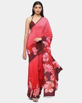 sangria embellished saree