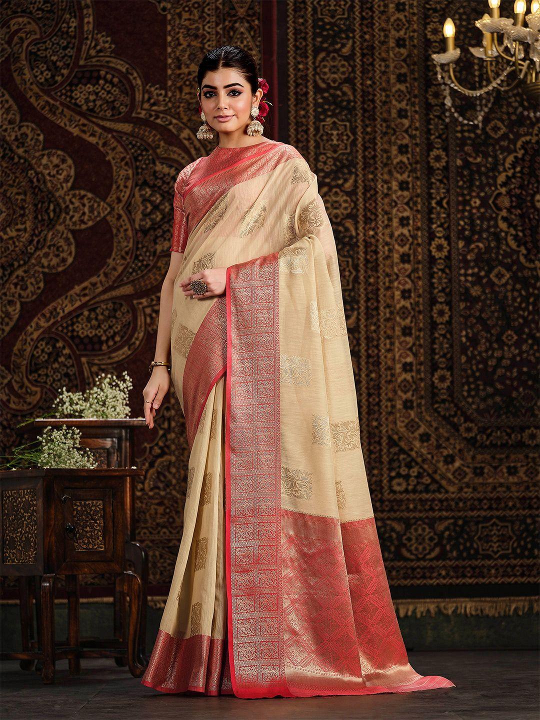 sangria ethnic motif woven design banarasi saree