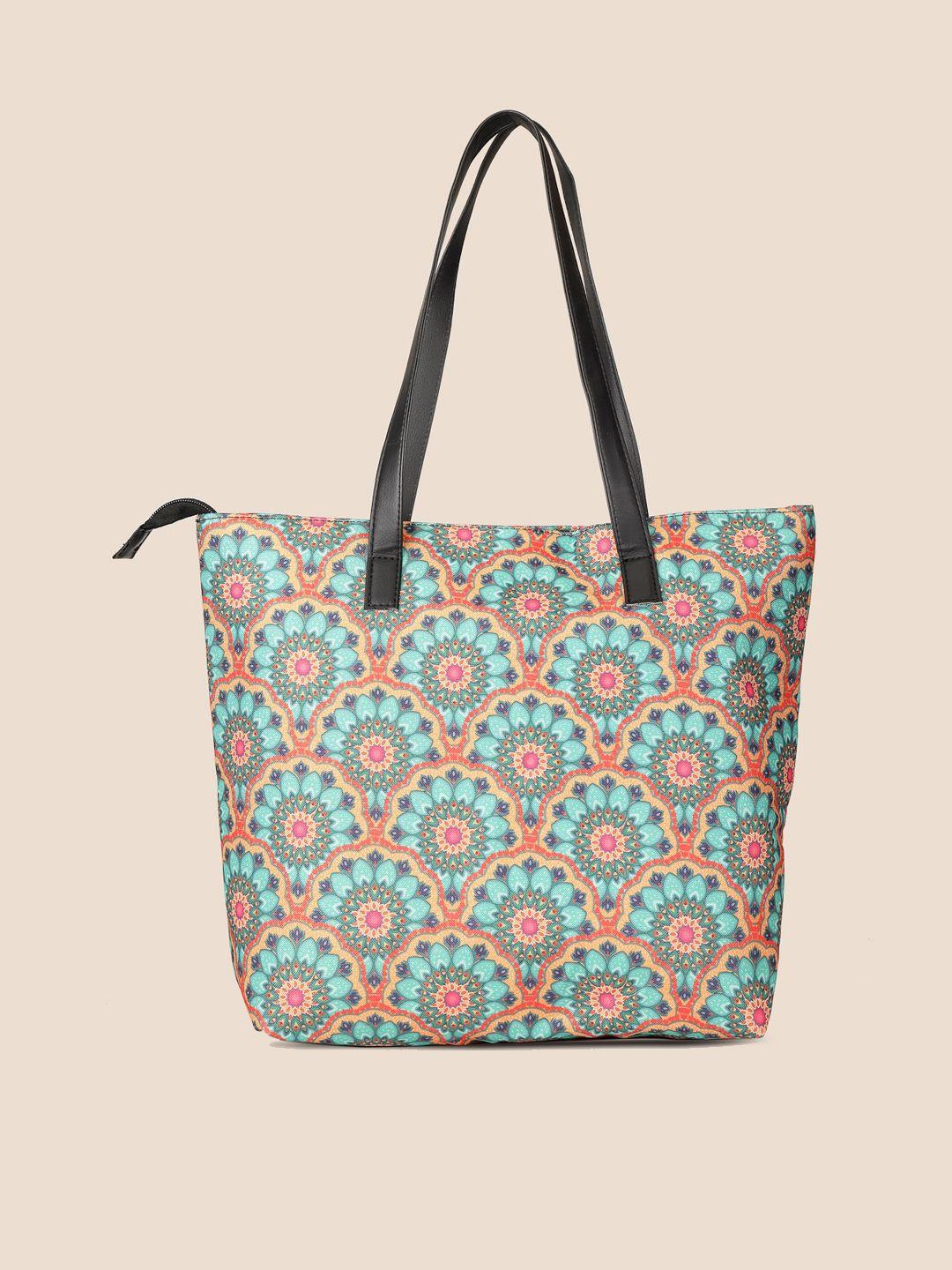 sangria ethnic motifs printed shoulder bag