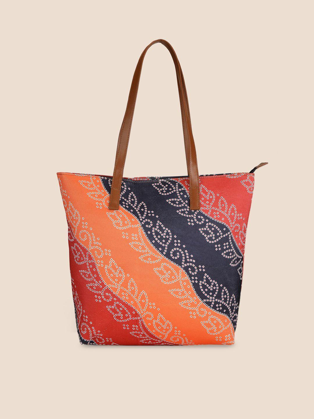 sangria ethnic motifs printed shoulder bag