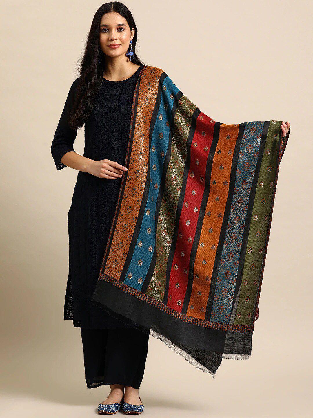 sangria ethnic woven design stole