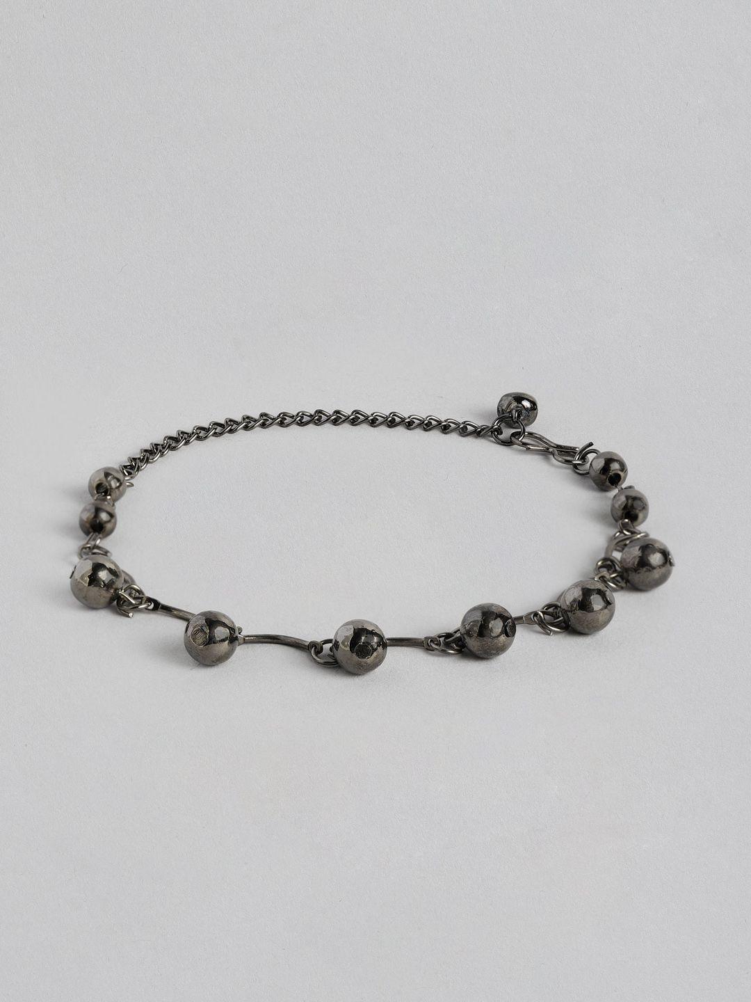 sangria women silver-plated charm bracelet