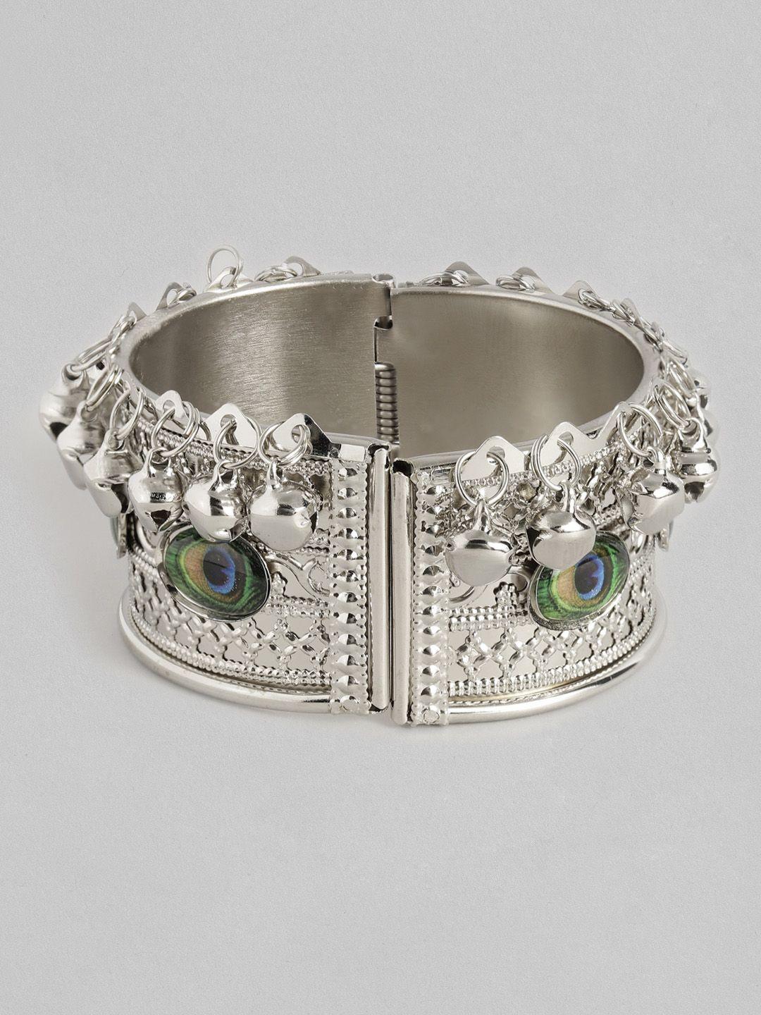 sangria women silver-plated cuff bracelet