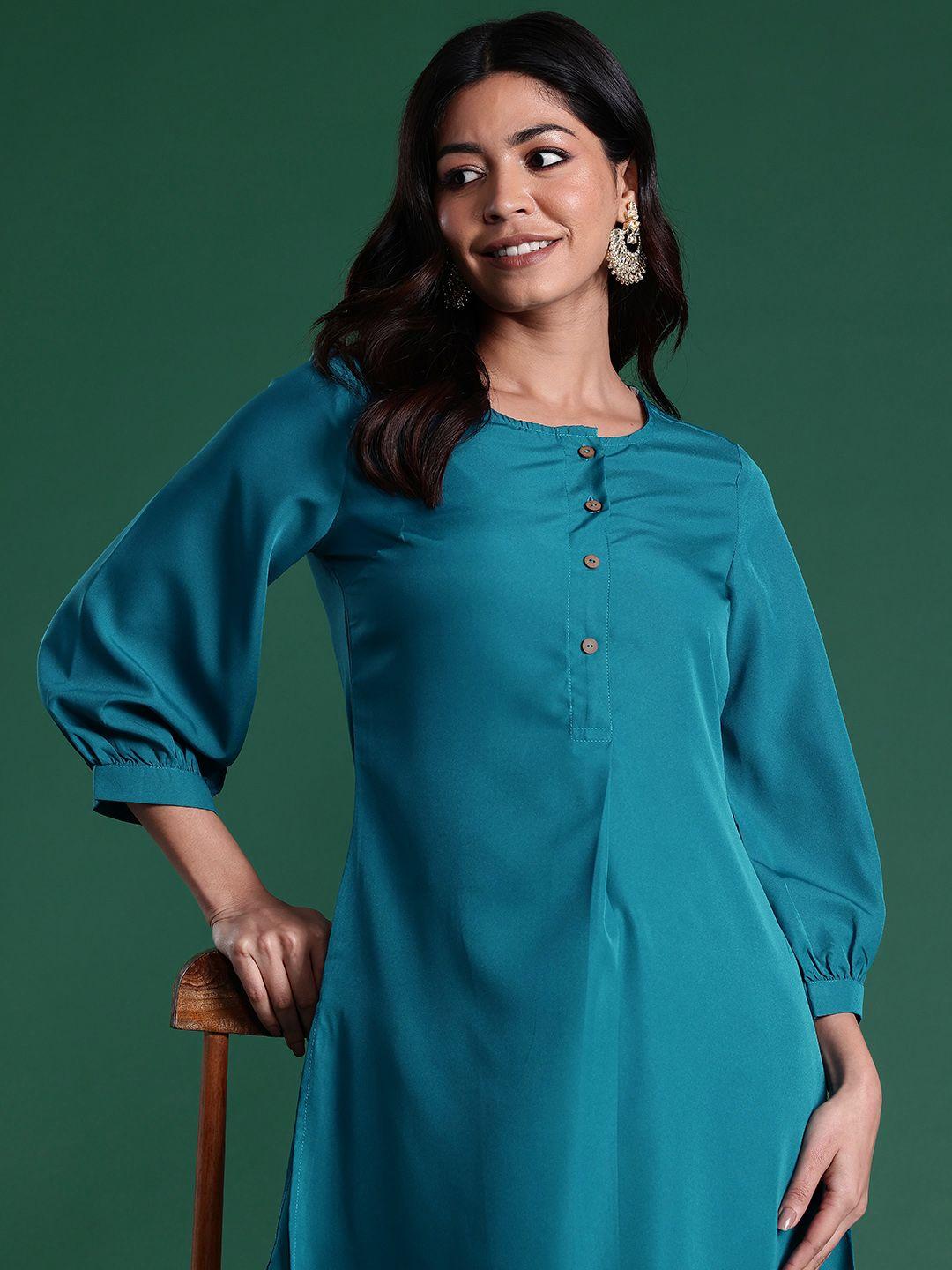 sangria women solid kurta