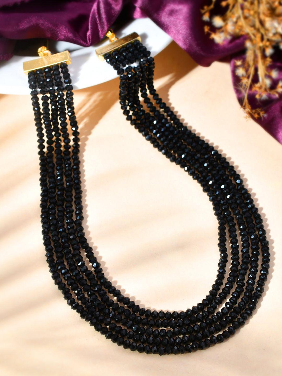 sanjog brass layered necklace