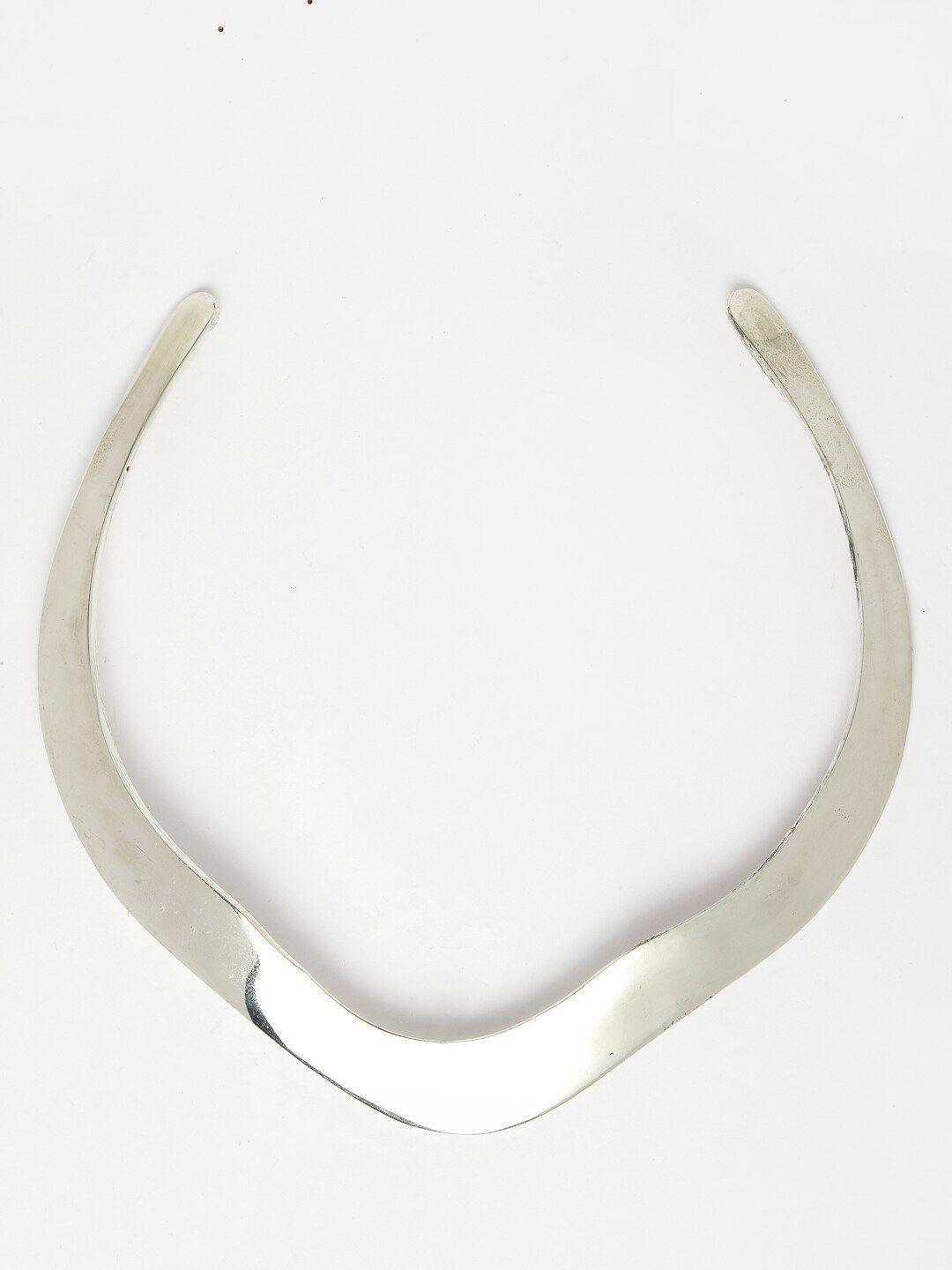 sanjog silver-plated necklace