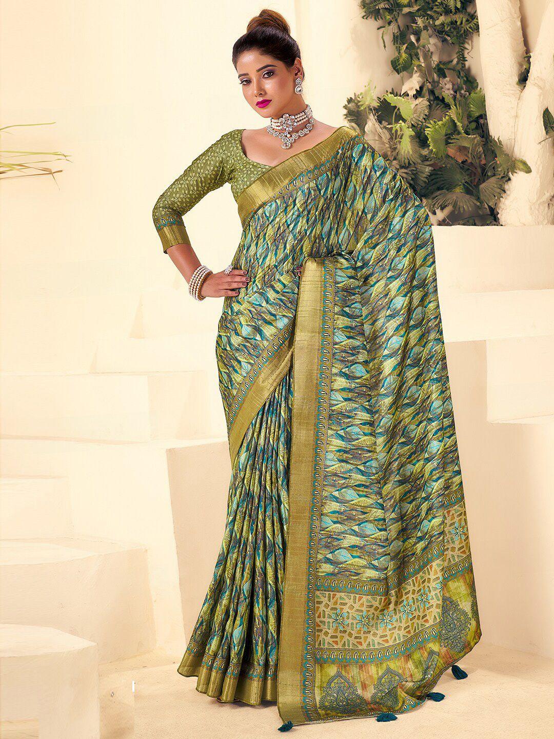 sanskar abstract embellished saree