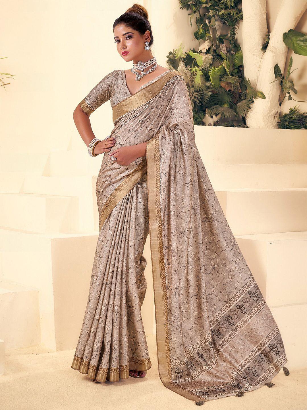 sanskar floral embellished saree