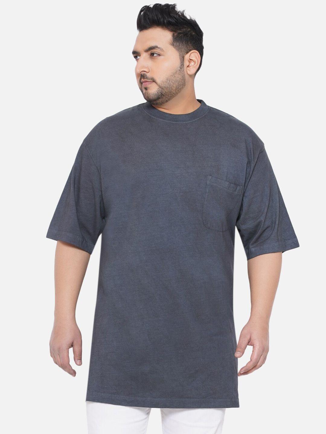 santonio plus size round neck cotton t-shirt