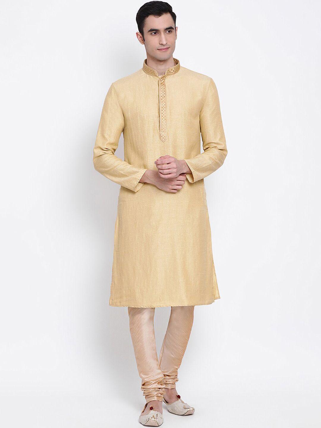 sanwara men beige kurta