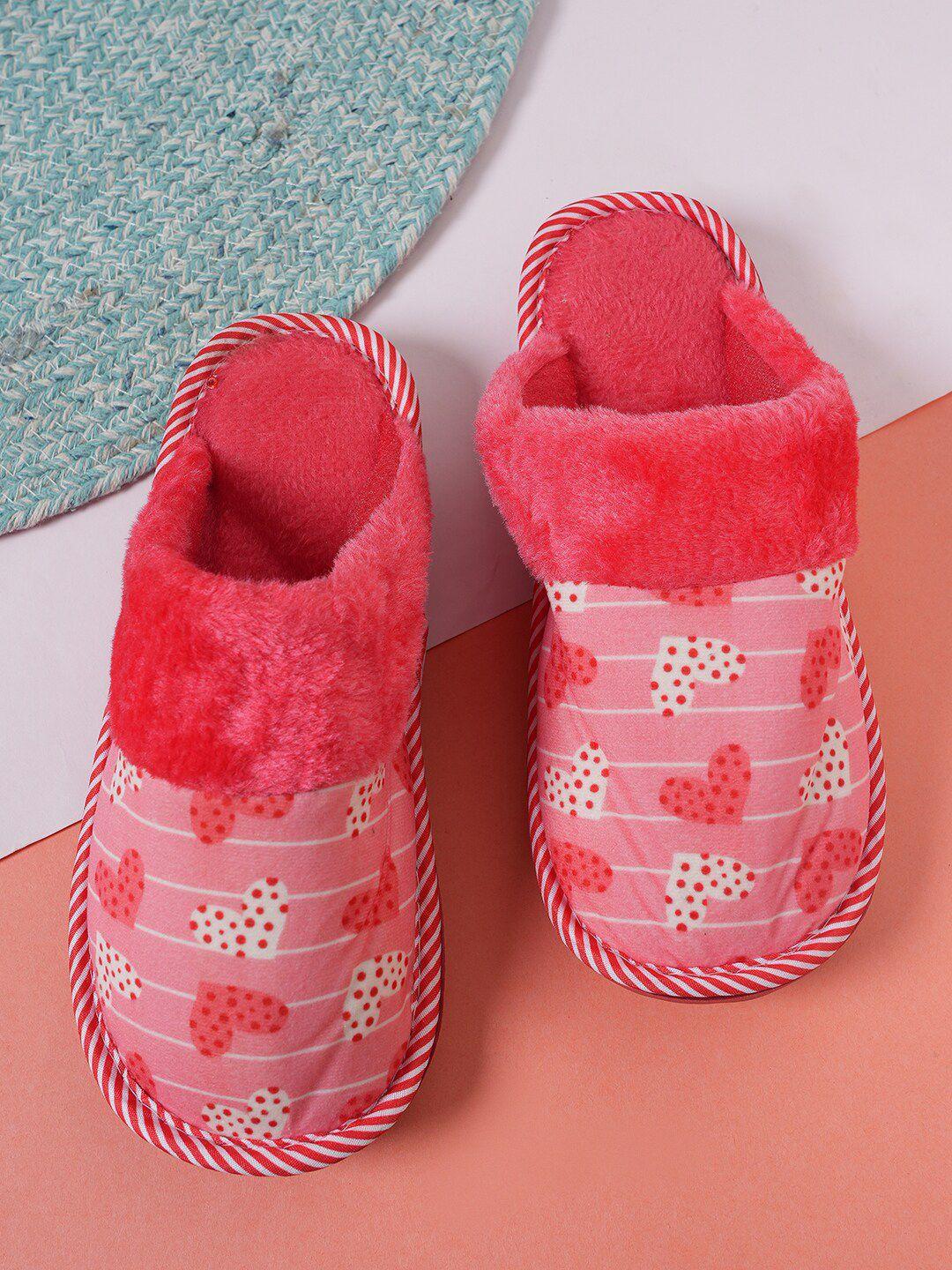 sapatos unisex printed fur room slippers