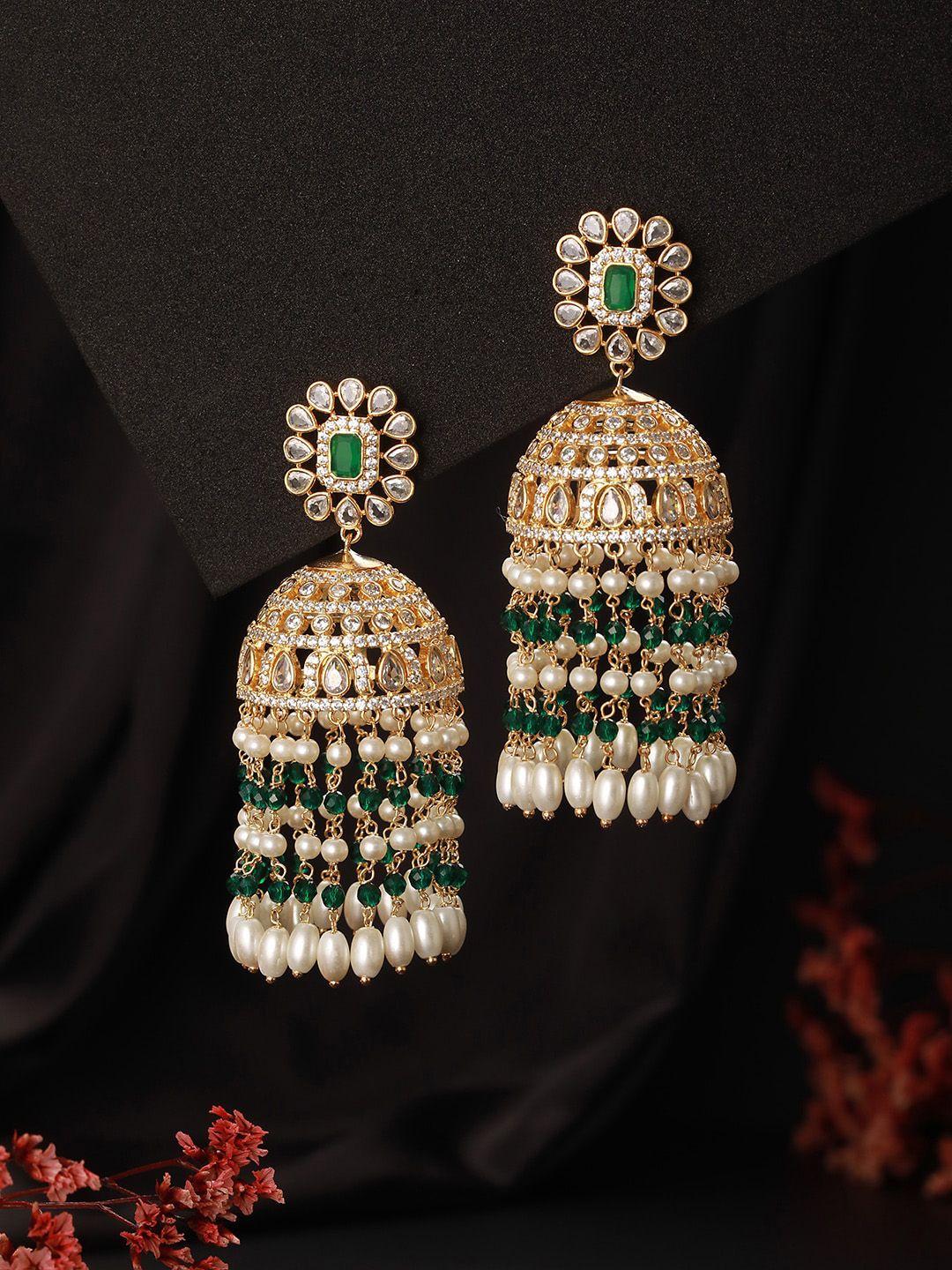 saraf rs jewellery contemporary jhumkas earrings