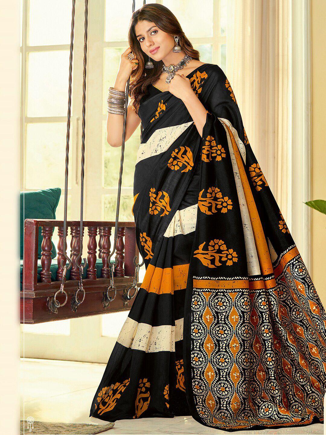 saree mall bagh printed dabu sarees