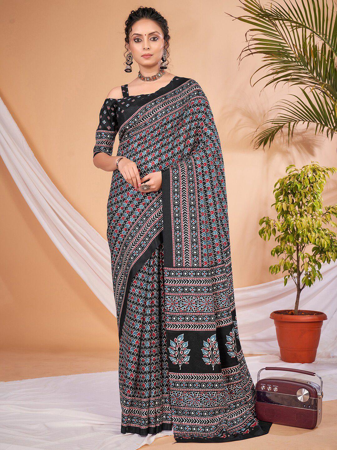 saree mall ethnic motif printed sarees