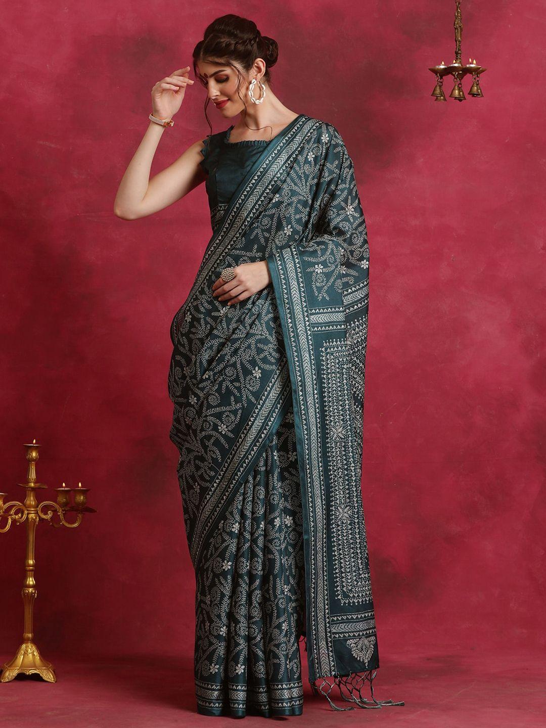 saree mall ethnic motifs printed sarees