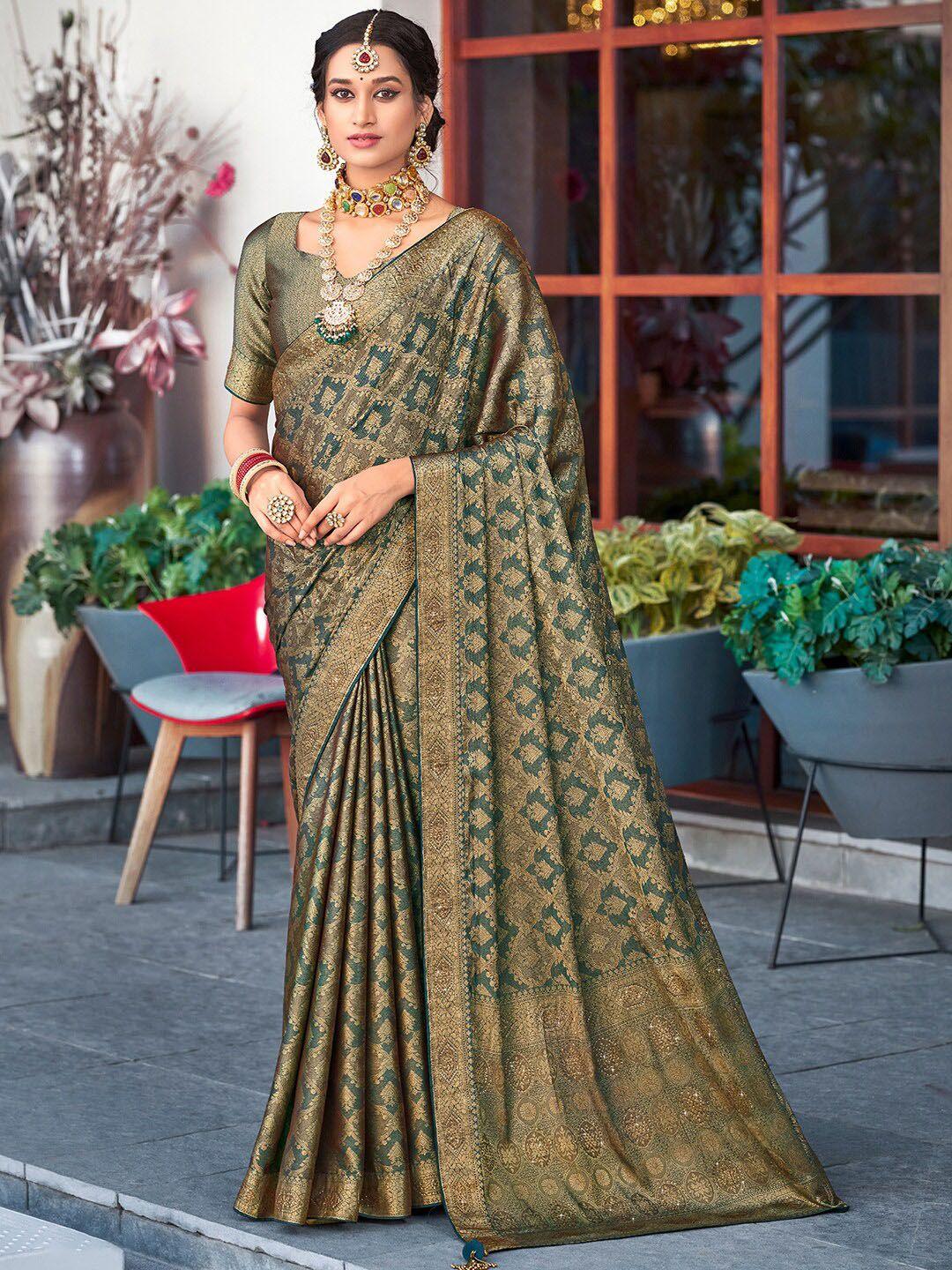 saree mall ethnic motifs woven design zari pure silk sarees