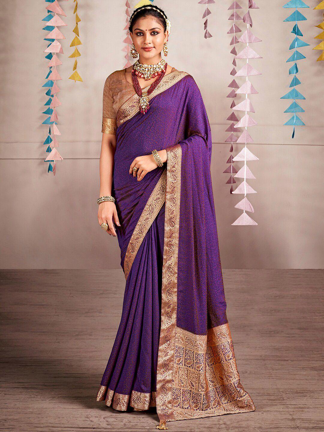 saree mall ethnic motifs woven design zari pure silk sarees