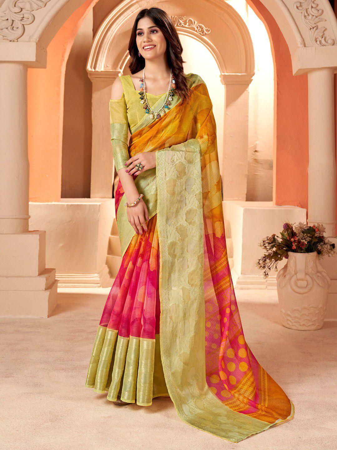 saree mall organza designer sungudi sarees