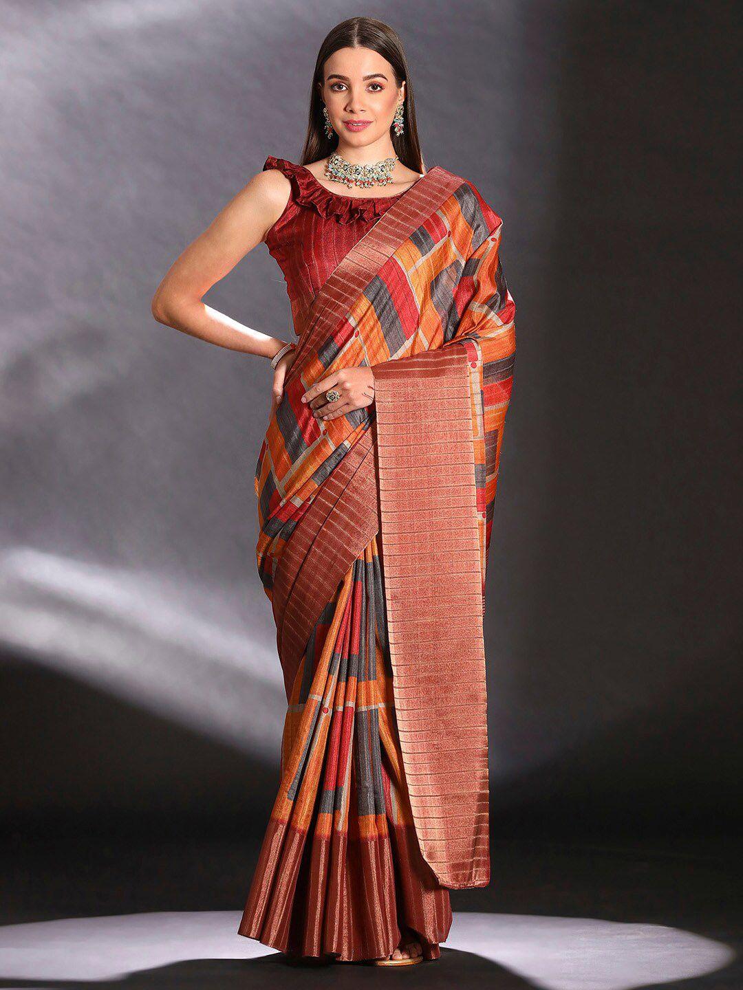 saree mall silk blend sarees