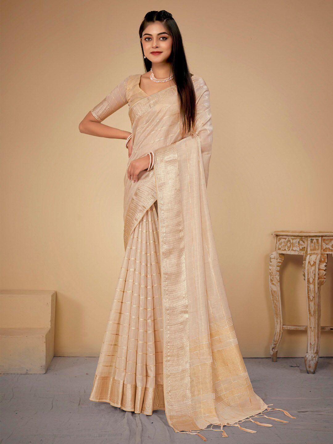 saree mall woven design zari taant sarees