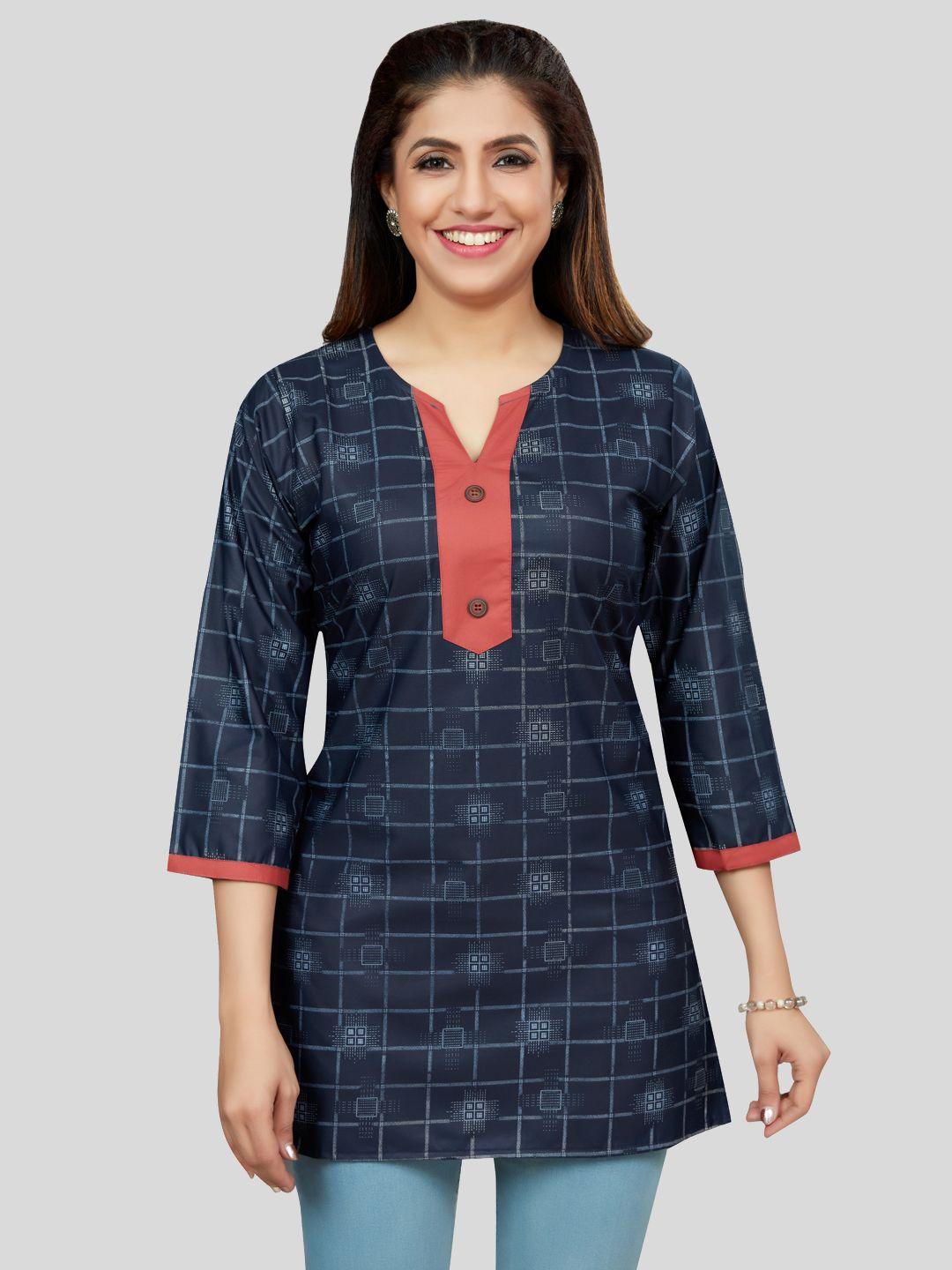 saree swarg ethnic motifs printed kurti