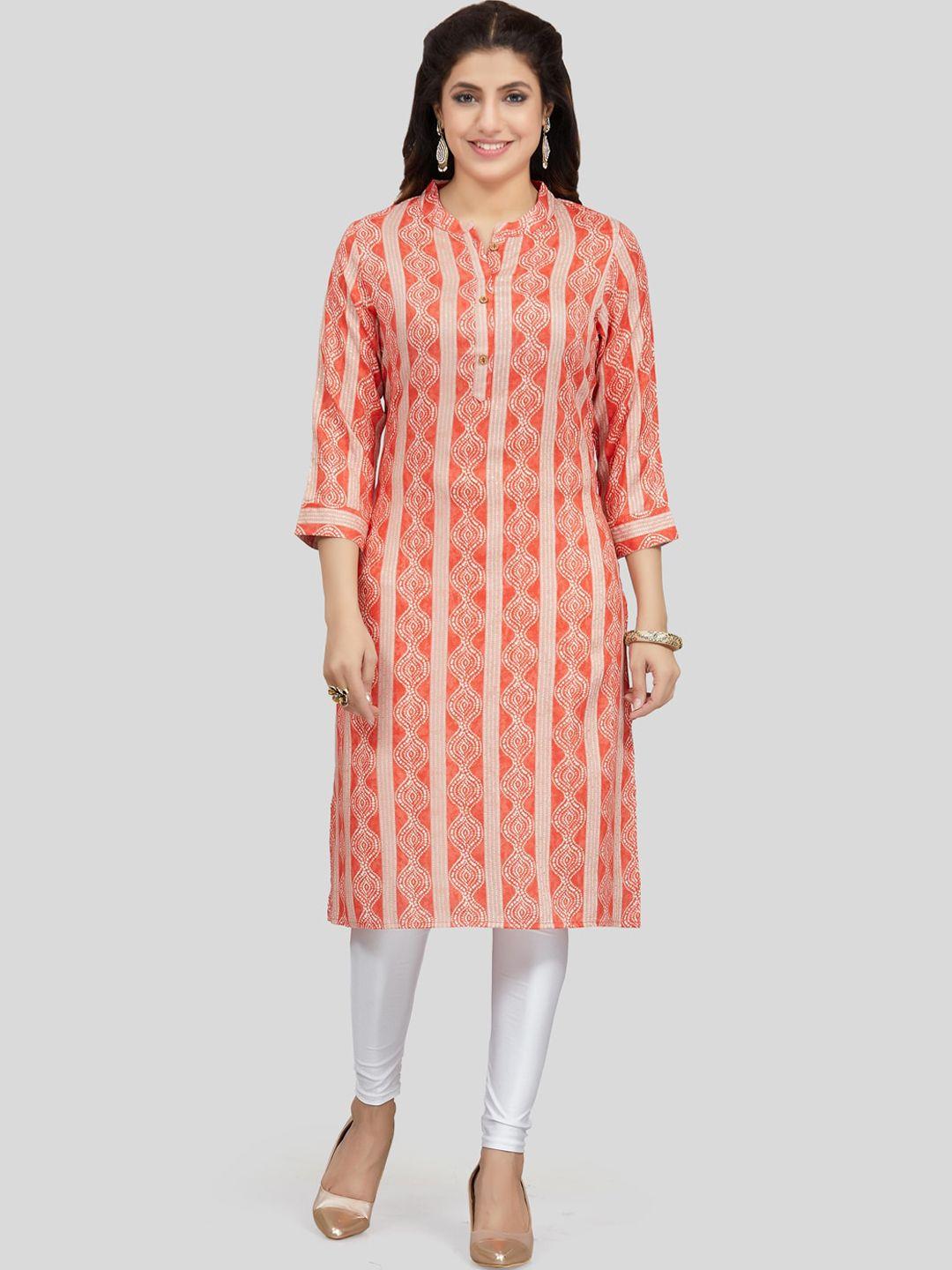 saree swarg women ethnic motifs printed kurta