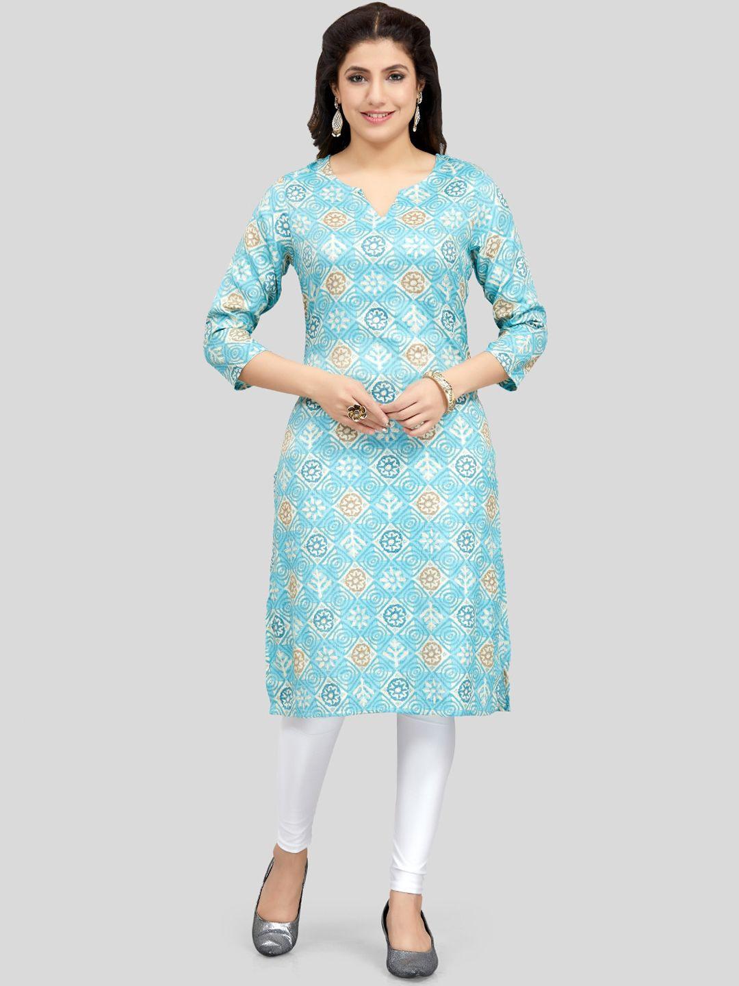 saree swarg women floral printed kurta