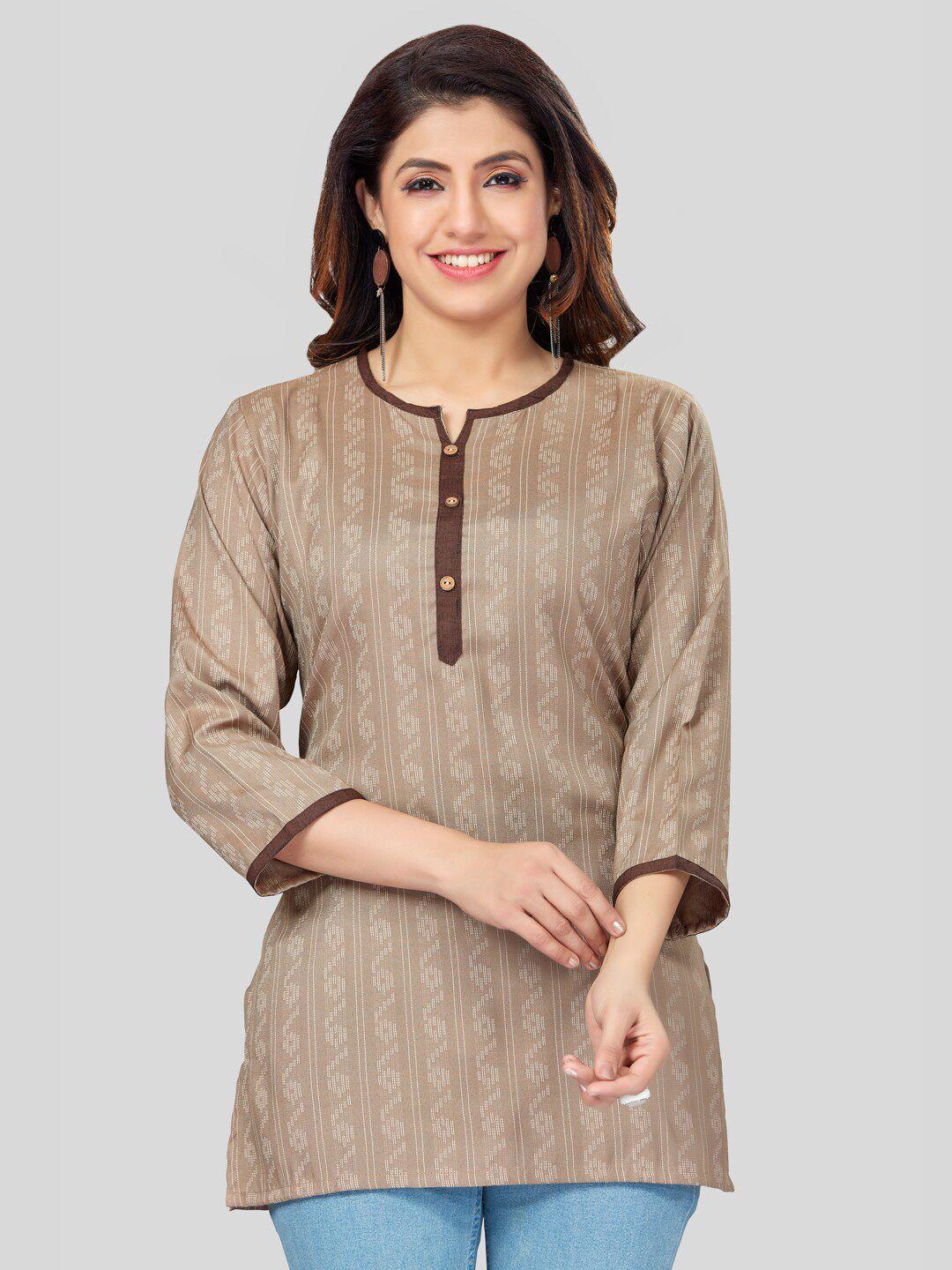 saree swarg women woven design kurti