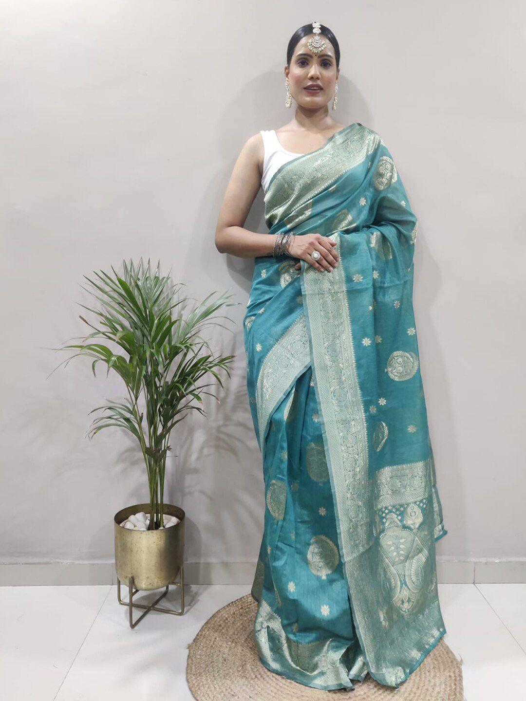 sareewave ethnic motifs woven design zari saree