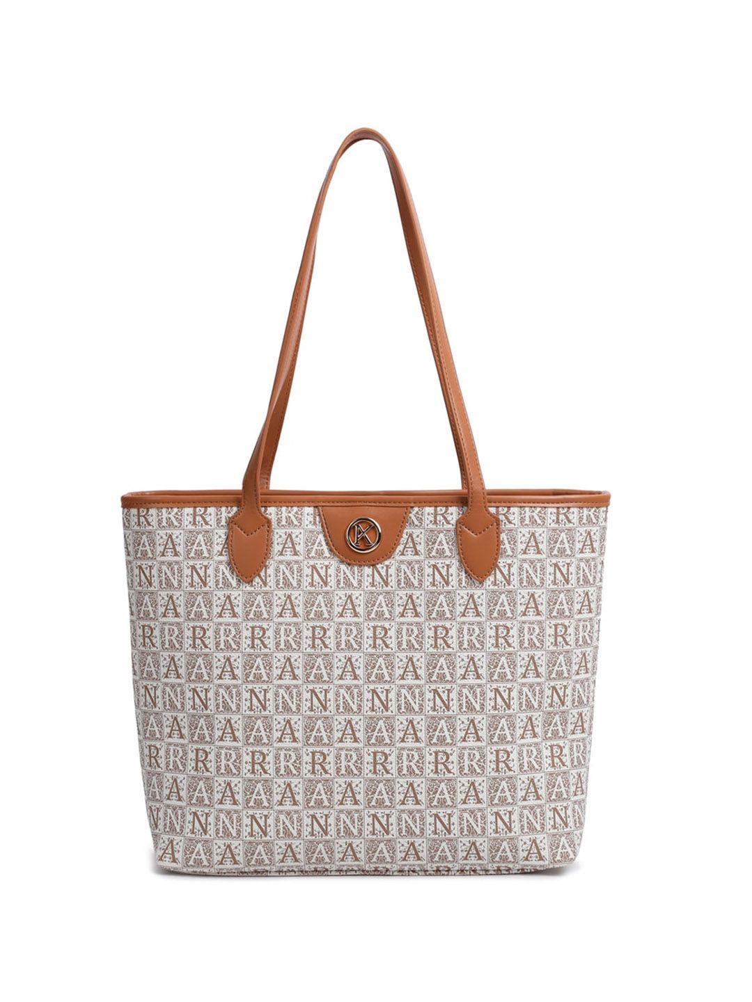 sasimo typography printed shopper tote bag