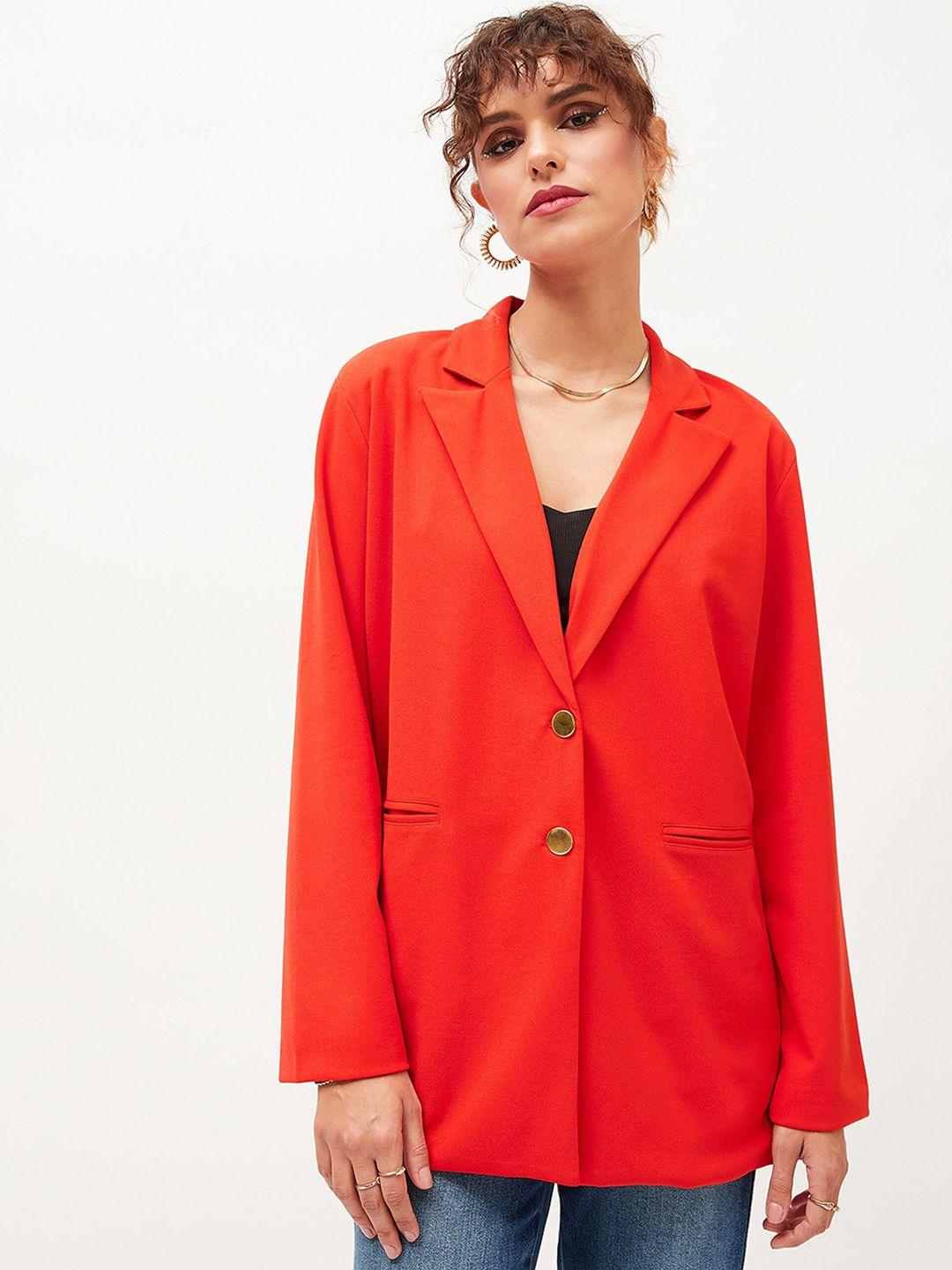 sassafras notched lapel single-breasted blazer