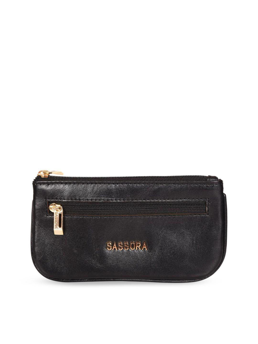 sassora genuine leather key case