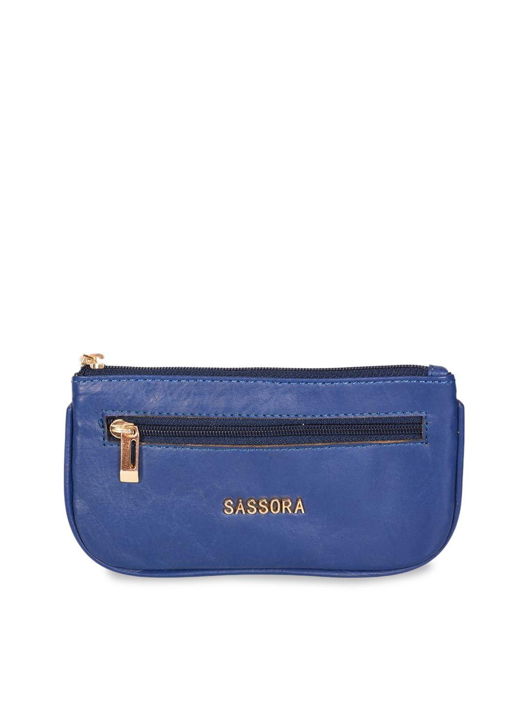 sassora genuine leather key case