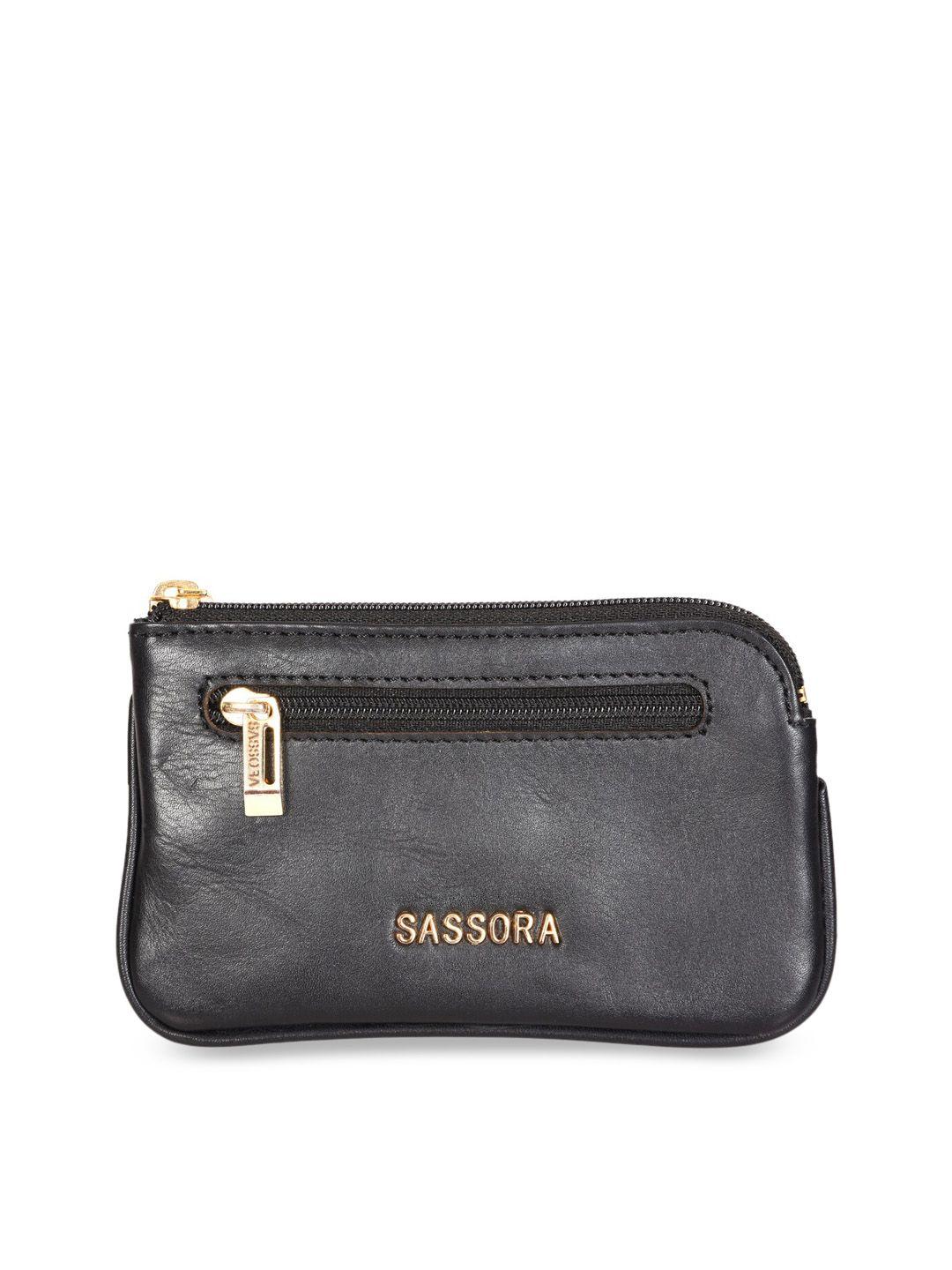 sassora genuine leather key case