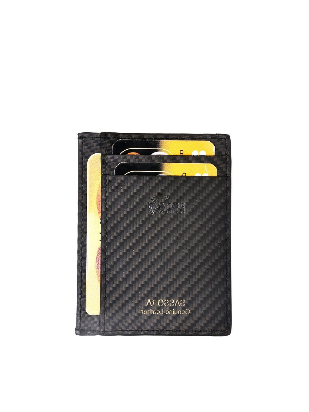 sassora textured leather card holder
