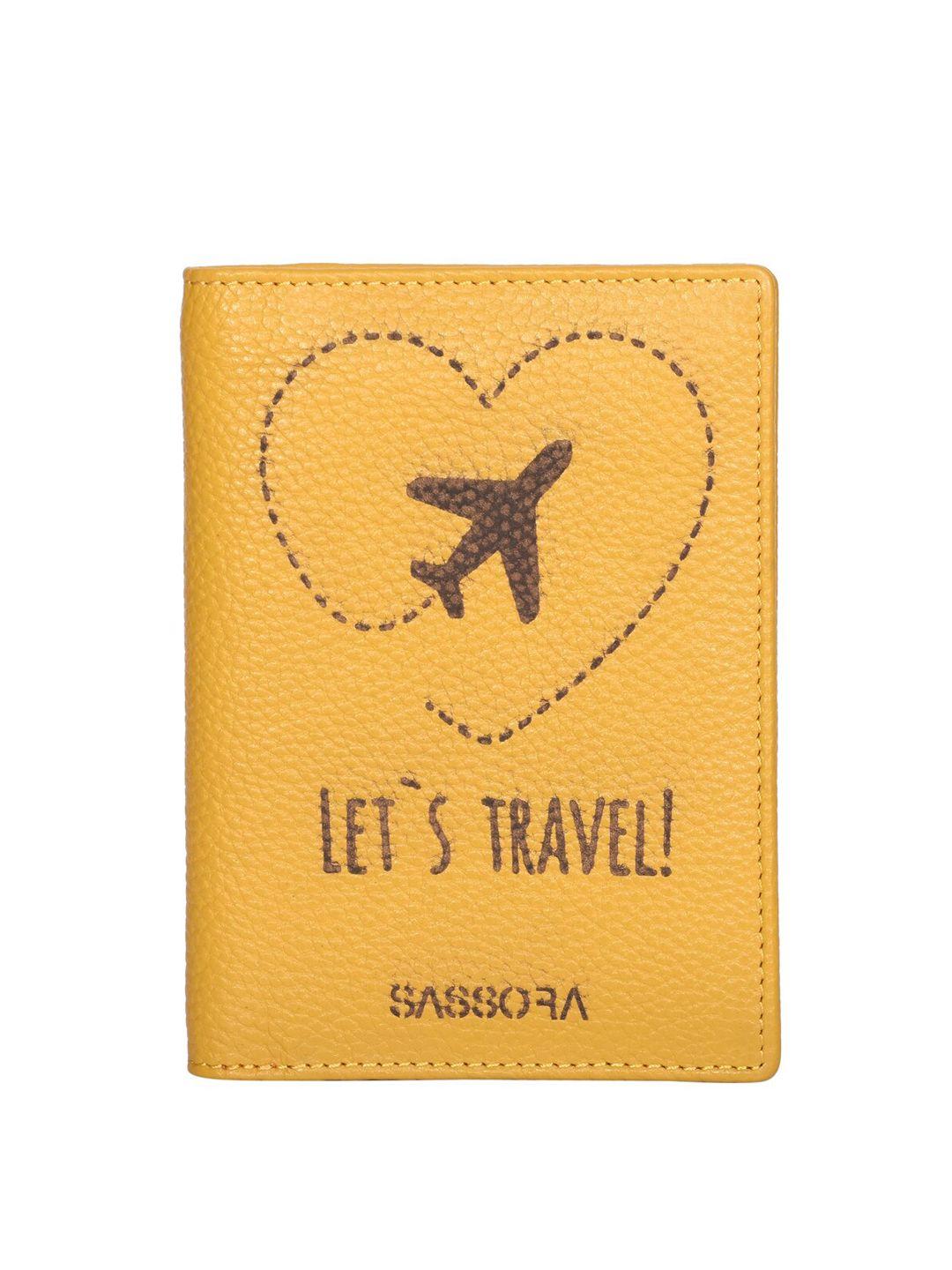 sassora textured passport cover