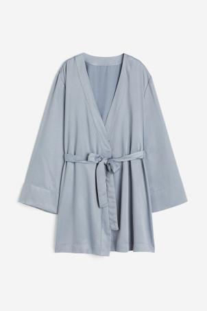 satin dressing gown