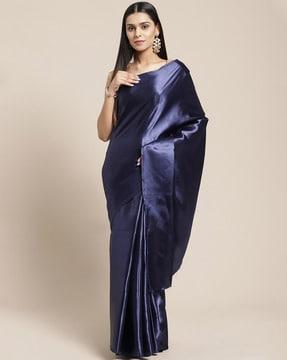 satin party wear saree