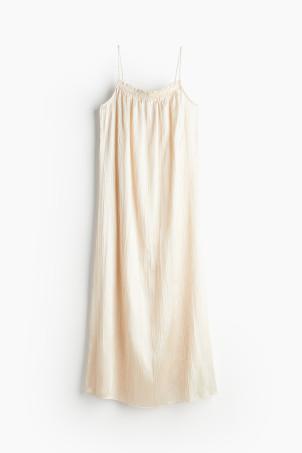 satin slip dress