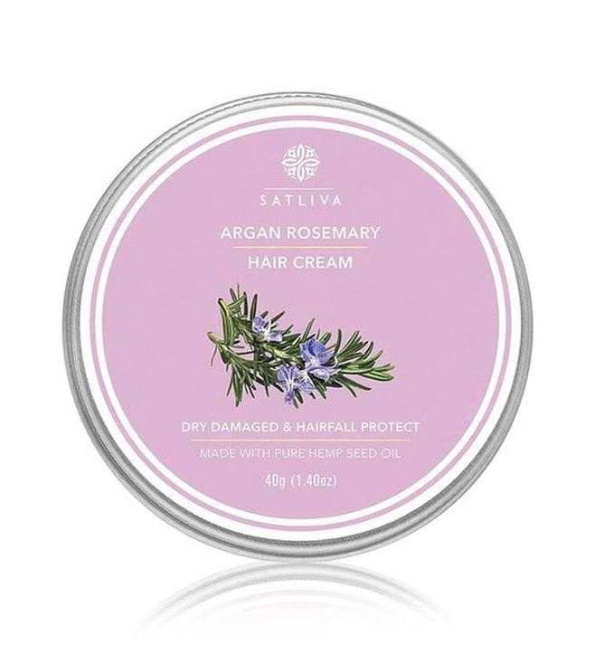 satliva argan rosemary hair cream - 40 gm