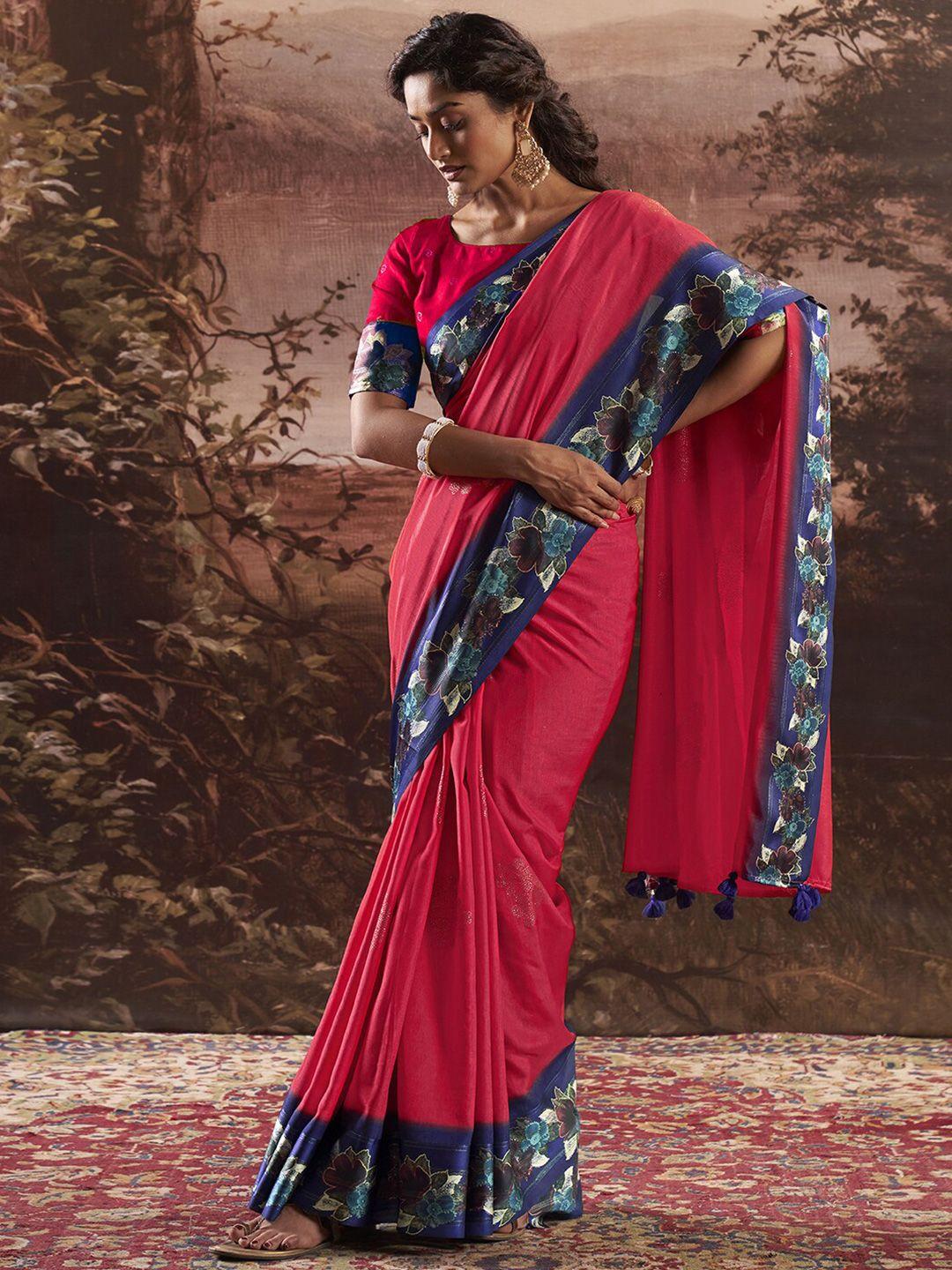 satrani embellished zari narayan peth saree