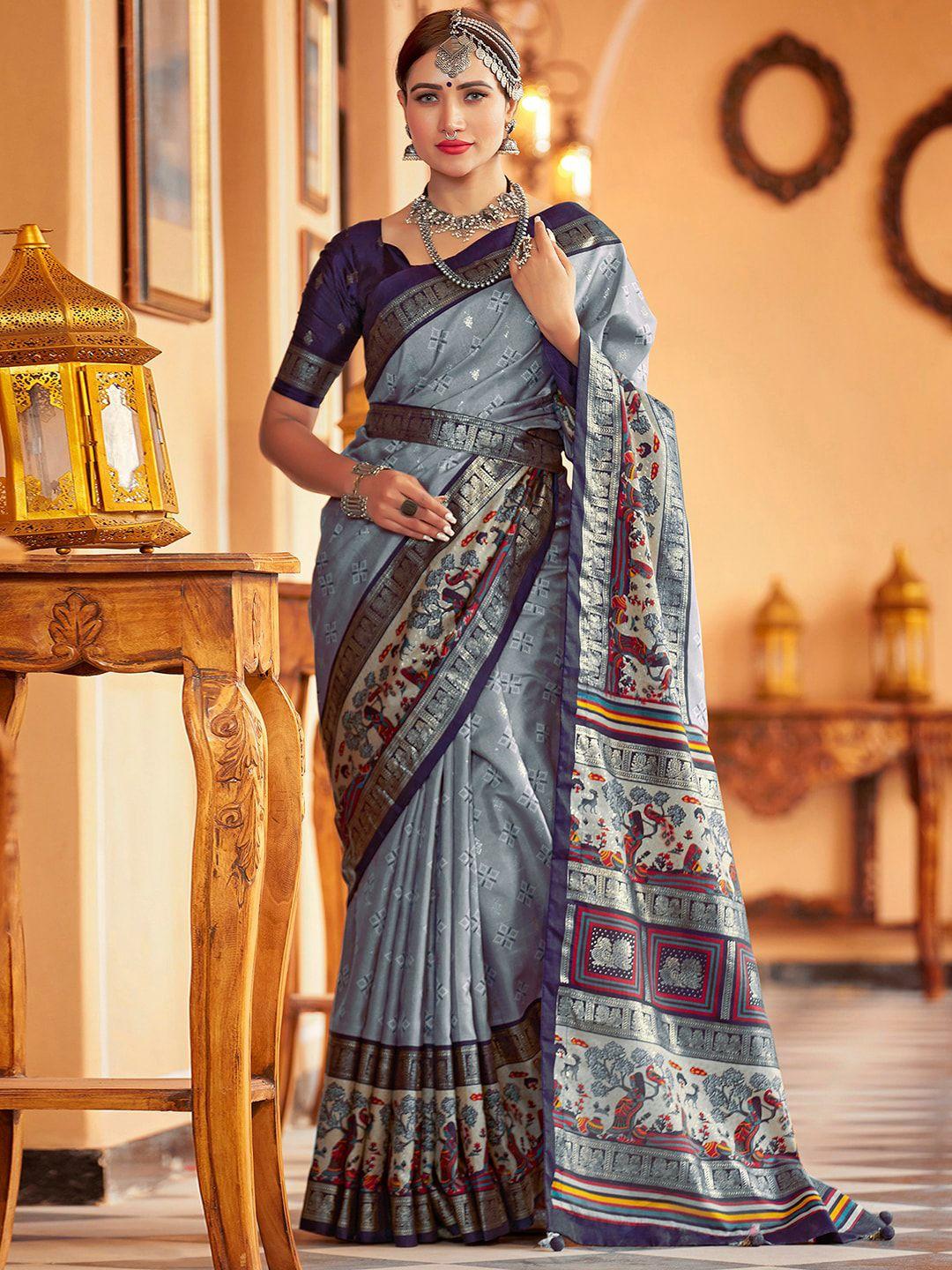 satrani ethnic motifs zari sambalpuri saree