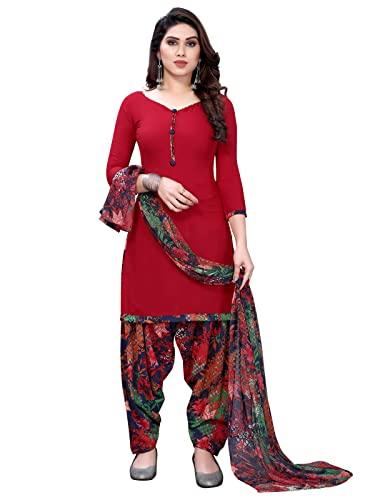 satrani women's crepe printed unstitiched dress material(1114dn894_dark red)