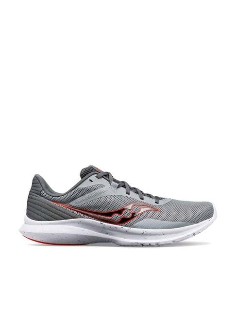 saucony men's convergence grey running shoes