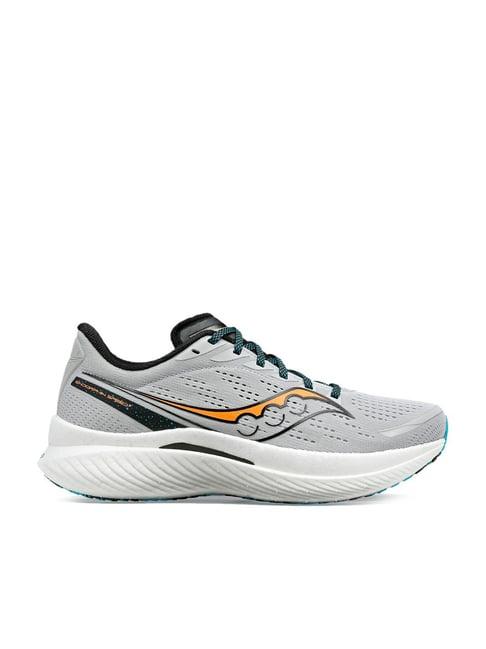 saucony men's endorphin speed 3 grey outdoor shoes