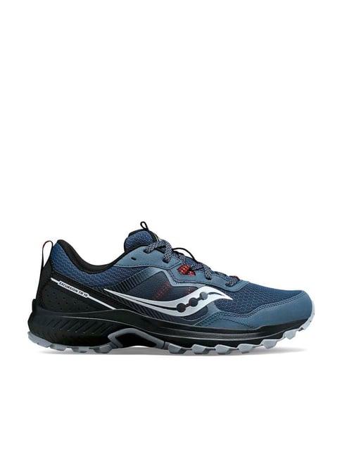 saucony men's excursion tr16 navy running shoes