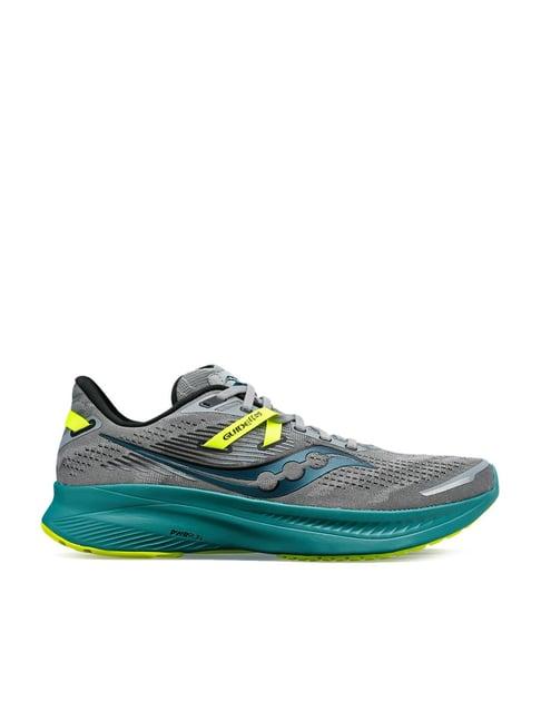 saucony men's guide 16 grey outdoor shoes