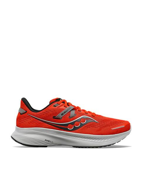 saucony men's guide 16 orange running shoes